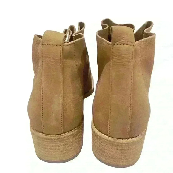 Eileen Fisher Women’s Tan Leather Pull On Ankle Boots Booties Shoes Size 10 - Picture 10 of 11